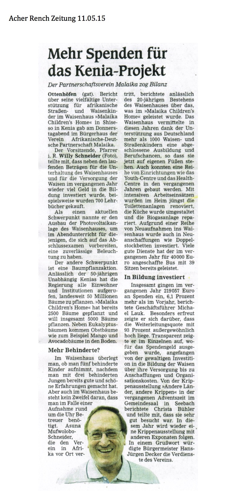 Mittelbadische Presse vom 11.05.2015 Mittelbadische Presse vom 11.05.2015