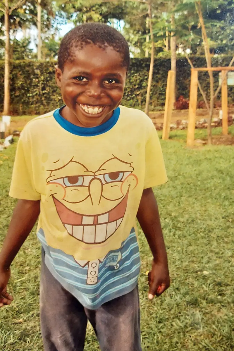 Ibrahim als Kind