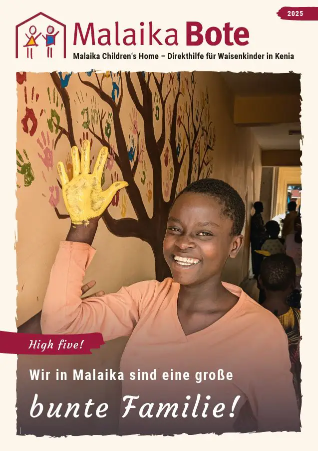 Titelbild des Malaika Boten 2025