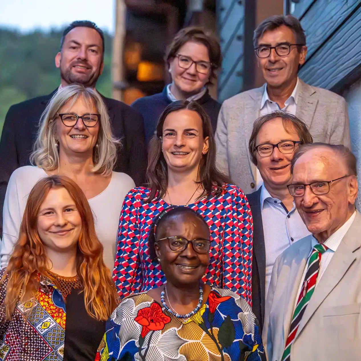 Gruppenbild der Vorstandschaft Afrikanische-Deutsche Partnerschaft MALAIKA e.V.