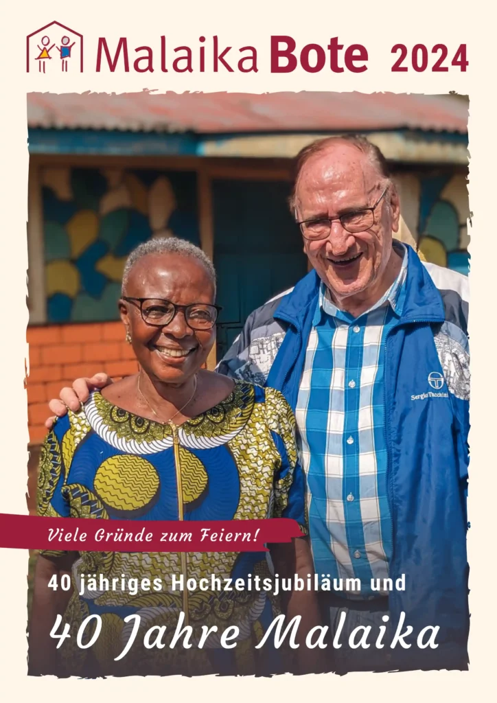 Titelbild des Malaika Boten 2024