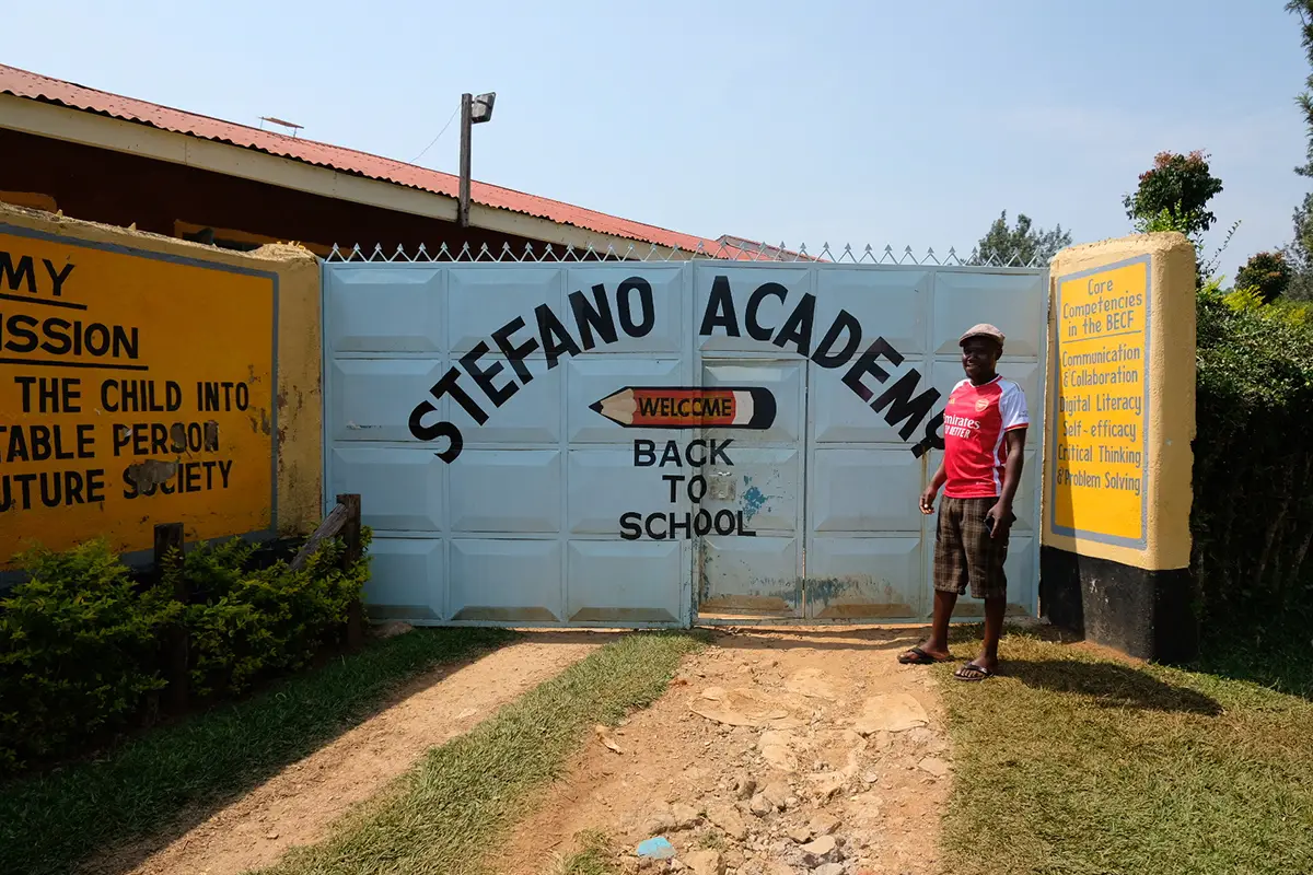 Eingangstür zur Stefano Academy